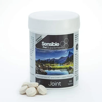 Image of Sensible Pet Supplements &#039;Joint&#039; Daily joint supplement for dogs Contains Glucosamine, Green Lipped Mussel and a range of antioxidants (120 Chewable Tablets)
