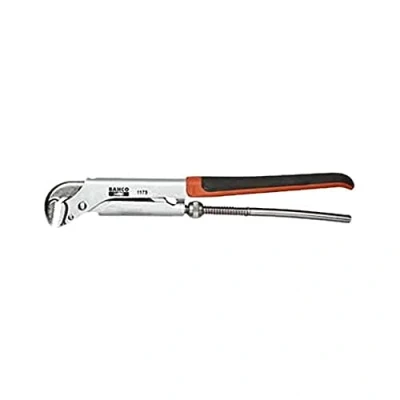 Image of Bahco 1175 11/2 &quot;Ergo Swedish Model&quot; Pipe Wrench, Multi Colour, 430 mm