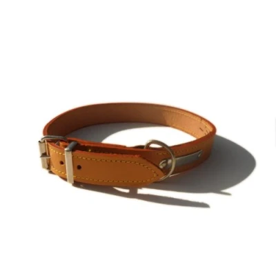 Image of Bridle Leather Dog Collar (London Tan, 22&quot; x 1&quot; (inches))