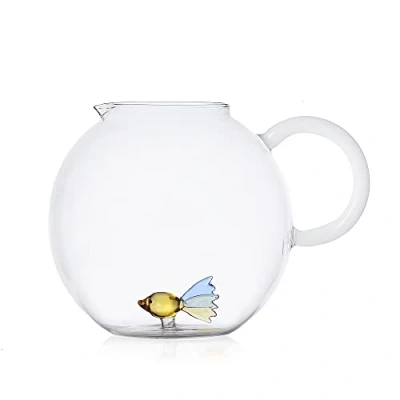 Image of Ichendorf Milano Colorful Fish Jug Animal Farm Collection
