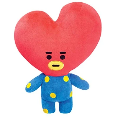 Image of AURORA BT21 Official Merchandise, TATA Soft Toy, Medium, 61319, Blue and Red