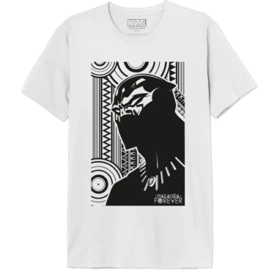 Image of Marvel Men&#039;s Mesecints009 T Shirt, White, L