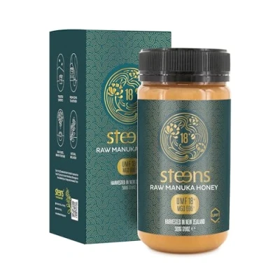 Image of Steens Manuka Honey MGO 696+ LIMITED EDITION Pure &amp; Raw 100% Certified UMF 18+ Bottled and Sealed in New Zealand 500g