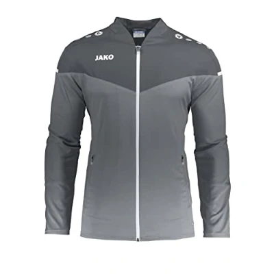 Image of JAKO Women&#039;s Champ 2.0 Presentation Jacket, Stone Grey/Anthracite Light, 42
