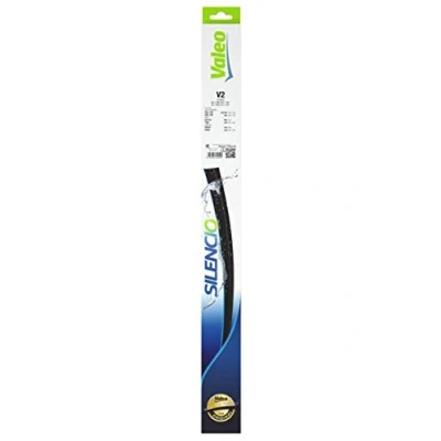 Image of VALEO Silencio Wiper V2 Kit of High Performance, Superior Road Visibility, Easy Installation Original Flat Blades 500mm/500mm Front Set 2 574052