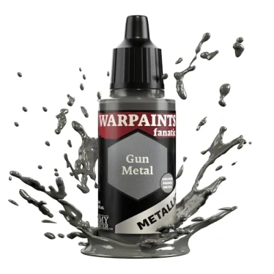 Image of The Army Painter Metallic Pigment Warpaints Fanatic 18ml Hobby Paints (Gun Metal)