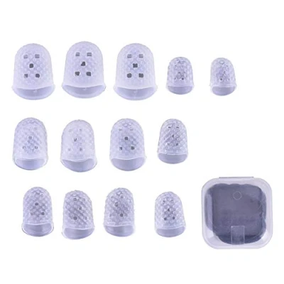 Image of Bnineteenteam Finger Covers for Guitar, Guitar Picks Fingertip Protector Pick Guards Acoustic Guard Musical Instrument Accessories