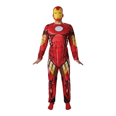 Image of Rubie&#039;s Official Marvel Iron Man Classic, Adult Costume X Large Halloween
