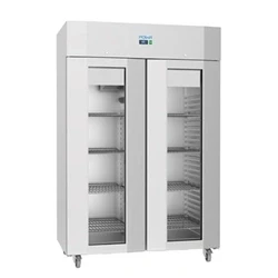 Image of Polar U Series Energy Efficient Double Door Upright Display Fridge