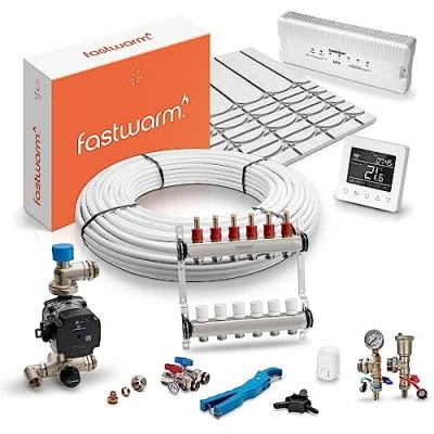 Image of Fastwarm Solid 18 Multi Zone Water Underfloor Heating Kit