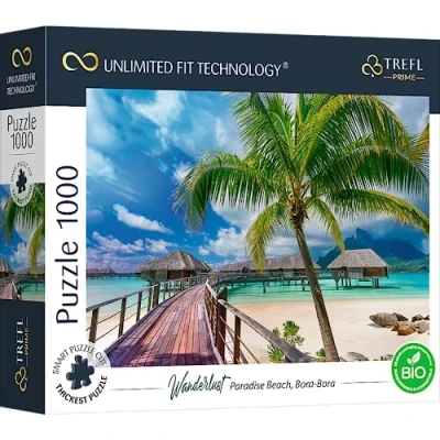 Image of Puzzle 1000 pièces : Unlimited Fit Technology Plage paradisiaque, Bora