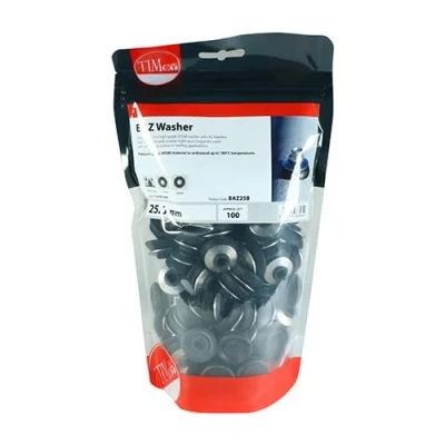 Image of Timco BAZ Washers Stainless Steel (Size 25mm 100 Pieces)