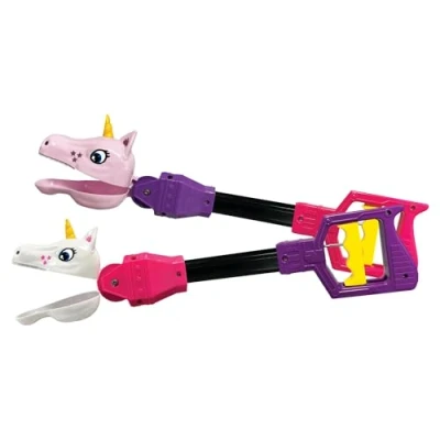 Image of Pincher Pals Unicorn from Deluxebase. Jumbo Sized Hand Grabber Toy for Kids. Fun claw toys that make fantastic fantasy gifts!