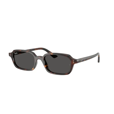 Image of Ray Ban Unisex RB4455 ZURI 135987 Sunglasses Injected Turtle Grey Pillow Normal