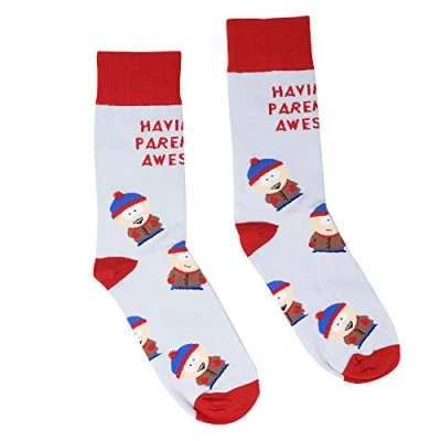 Image of South Park Stan Marsh No Parents is Awesome Officially Licensed Unisex Crew Socks One Size Fits Most