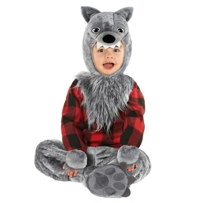 Image of Morph Toddler Wolf Costume Werewolf Kids Boys Baby Halloween Costumes For 1 2 Years