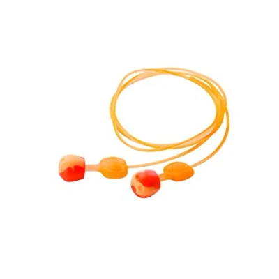 Image of Howard Leight Honeywell Ademco Shooting Sports TRUSTFIT POD Corded Multiple Use Earplugs, 3 Pairs, Orange