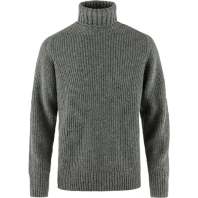 Image of Fjällräven ÖVIK Roller NECK Sweater Jumper, Men&#039;s, Size: Large, Grey