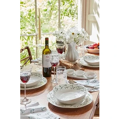 Image of Sophie Conran for Portmeirion CPXT80002 XP 12pc Dinner Service, Porcelain,White