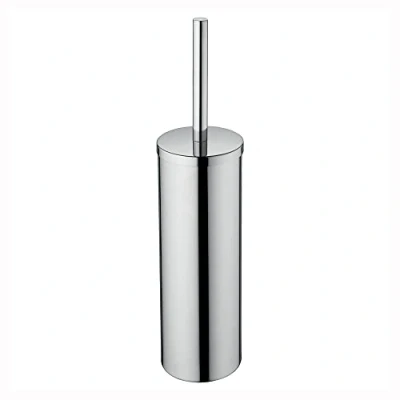 Image of Ideal Standard IOM Floor Standing Toilet Brush Holder, Stainless Steel finish, A9108MY,One Size