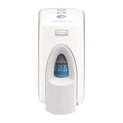 Image of Rubbermaid 1853850 Plastic Spray Seat &amp; Handle Cleaner Dispenser, White