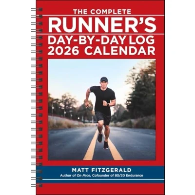 Image of The Complete Runner&#039;s Day by Log 12 Month 2026 Planner Calendar