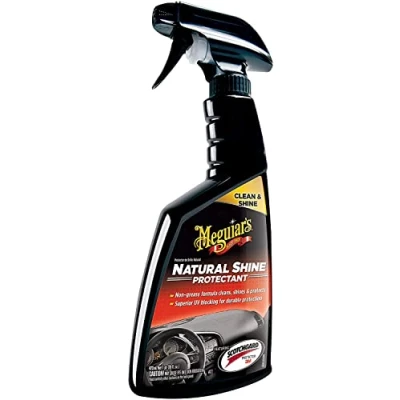 Image of Meguiar&#039;s G4116EU Natural Shine Interior Dash &amp; Trim Protectant 473ml. Durable UV protection