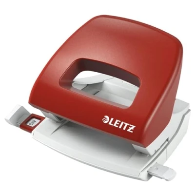 Image of Esselte Leitz 50380025 NeXXt Hole Punch Capacity 16 Sheets Small Red