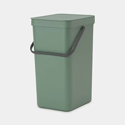 Image of Brabantia Waste Bin, Fir Green, 16 Litre
