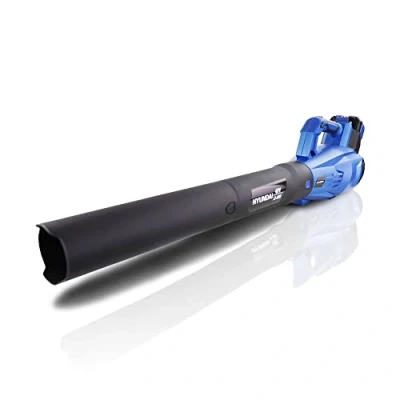 Image of Hyundai 40V Cordless Leaf Blower, 132mph Air Speed, Lightweight, Li Ion Battery Powered Garden Blower with &amp; Charger, Variable Airspeed 3 Year Warranty