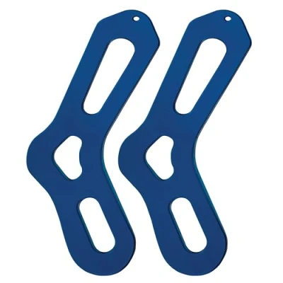Image of KnitPro EU Sizes 38 40 Aqua Sock Blockers, Set of 2, Translucent