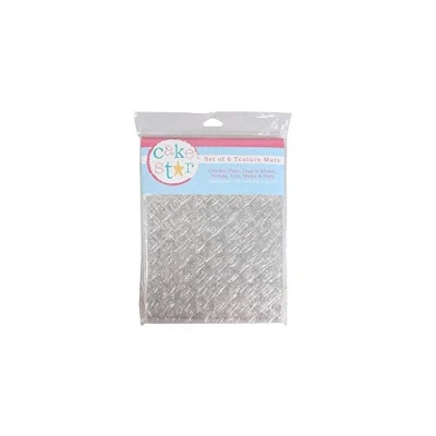 Image of Cake Star Texture Mats Outdoor Adventure 6 piece