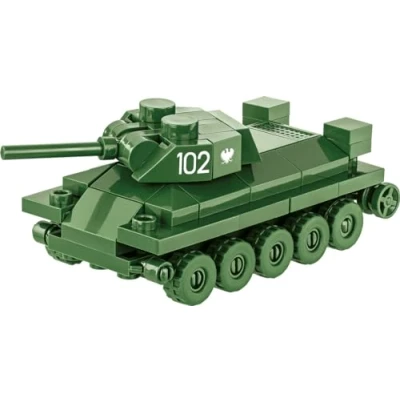 Image of COBI 3088 T 34/76 HC WWII Tank 1:72 Brick Model 101pcs