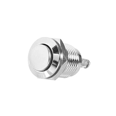 Image of Momentary push button Switch 12mm Waterproof Metal Starter DC 36V 2Amomentary