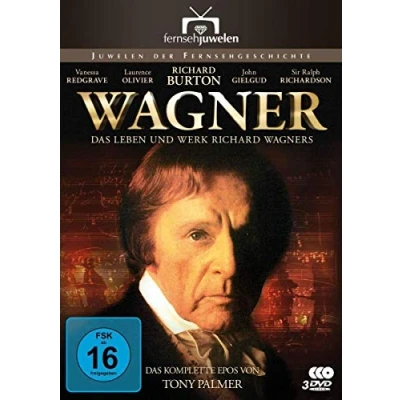 Image of Wagner Das Leben und Werk Richard Wagners (Die komplette Miniserie) (3 DVDs) (Fernsehjuwelen) [1983]