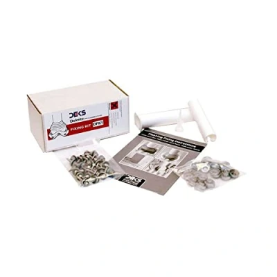 Image of Aliaxis Dektite Roof Flashing Fixing kit, Silver