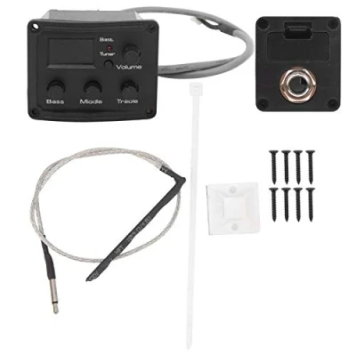 Image of Ukulele pickup EQ Tuner with LED Display 3‑Segment Equalizer Music Instrument Accessory for LoversUkriri balanced cartridgeUkulele equalization
