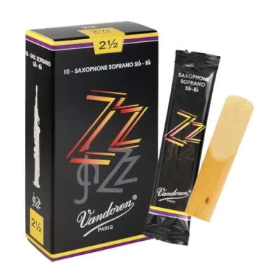 Image of Vandoren ZZ Soprano Saxophone Reeds Box of 10 2.5