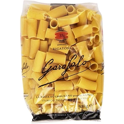 Image of 5X Garofalo Rigatoni Pasta No. 35. 500g di Gragnano. 100% Italian!