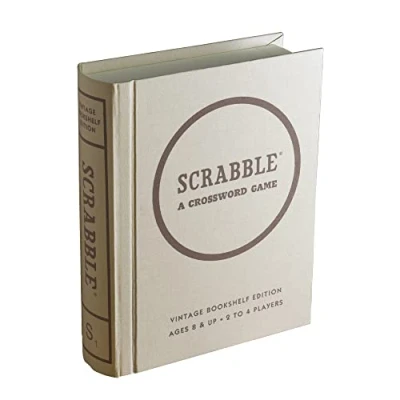 Image of Scrabble Linen Vintage Bookshelf Edition