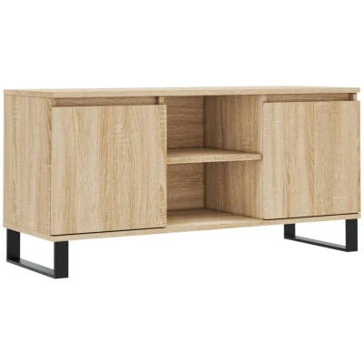 Image of vidaXL TV Cabinet Sonoma Oak 104x35x50 cm Engineered Wood