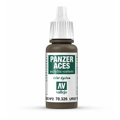 Image of Vallejo Panzer Aces 17 ml Acrylic Paint Russian Tank Crew II