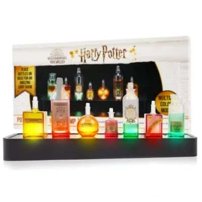 Image of Professor Snape&#039;s Potion Bottles Mood Lamp Bedroom Accessory Night Light Official Wizarding World Harry Potter Gifts, Toys and Collectables