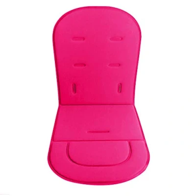 Image of Baby Stroller Cushion Liner Mat Pushchair Pad Car Seat Universal Cover Protector Breathable Soft (Pink)