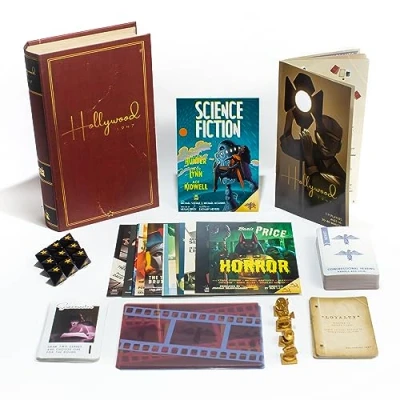 Image of Hollywood 1947 Board Game, A Movie Making Game of Strategy and Deception for 1 9 Players
