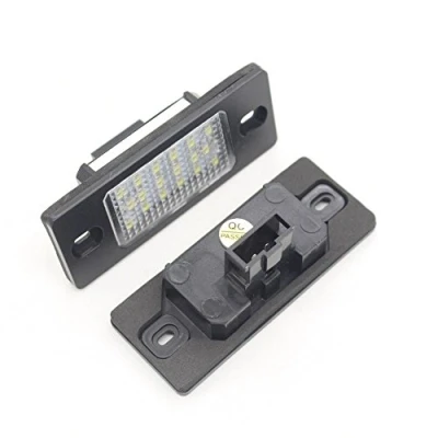 Image of KATUR 1 Pair License Plate Light Fit For VW Touareg Tiguan Golf Passat Porsche LED Car sem erros 18 3528 Lamps