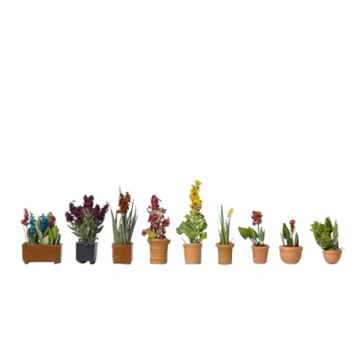 Image of Noch 14012 Ornamental Plants in Pots Landscape Modelling