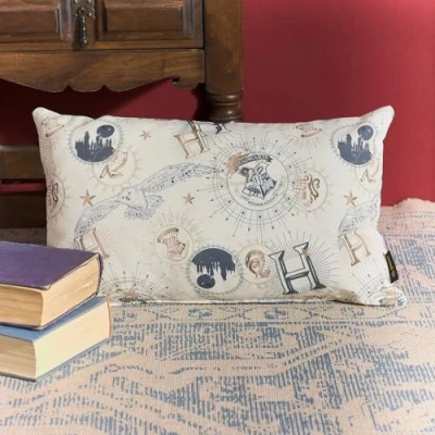 Image of BELUM 100% Cotton Harry Potter Gold C Cushion Cover 30x50cm, Soft Cover, Various Sizes Multicolor