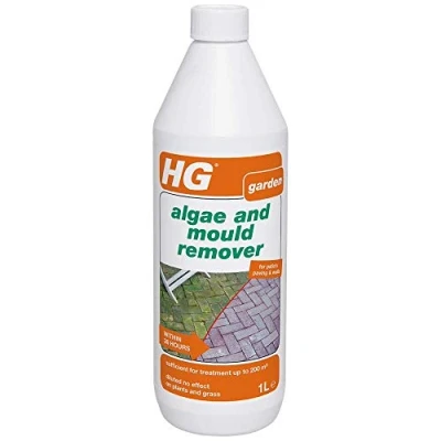 Image of 2 X Algae &amp; Mould Remover 1L is a Concentrated algea and for patios, Paving Walls.