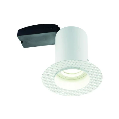 Image of Saxby Ravel Recessed Trimless Downlight 50W Matt White Paint